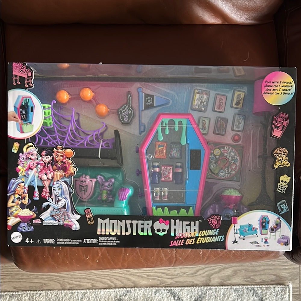 Vibrant Teal Monster High Doll Playset with Accessories